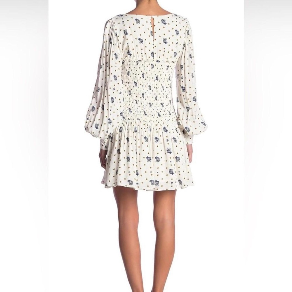 Free People | Floral Long Sleeve Dress - Picture 3 of 6